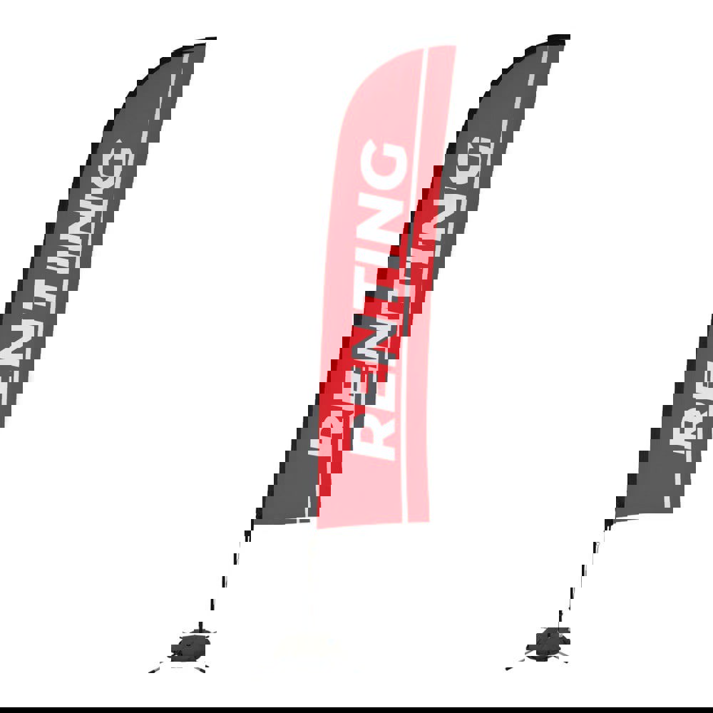 Safety Signs; Family: Architectural Sign ; Sign Type: General Information ; Sign Header: None ; Legend: Renting Red ; Message/Graphic: Message & Graphic ; Graphic Type: Message Only